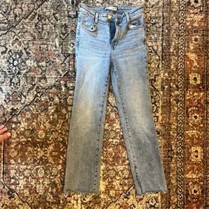 Zara Stretchy Straight Leg Jeans